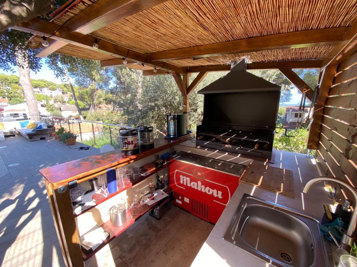 Villa Bella Vista Castelldefels Eksteriør bilde