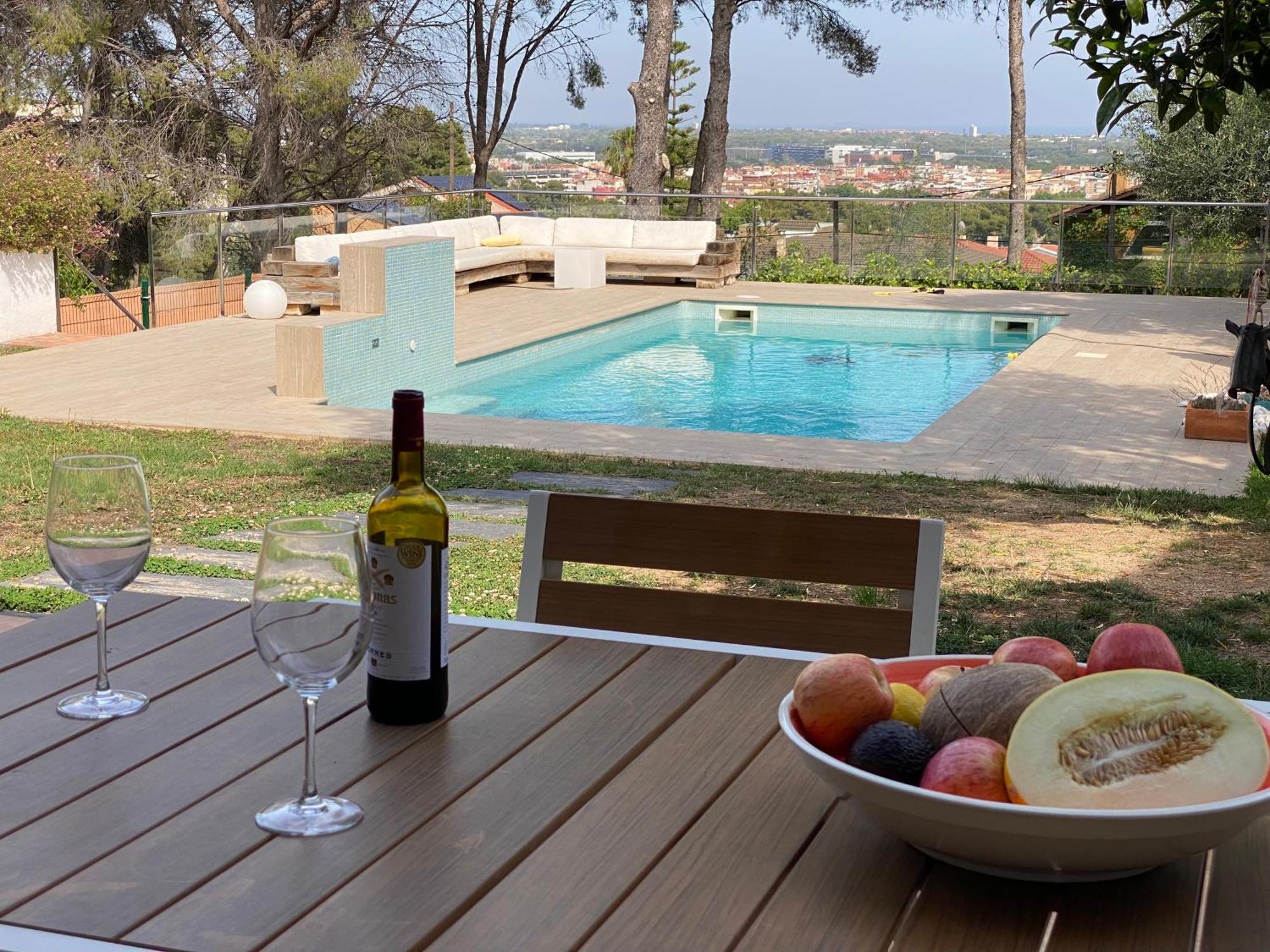 Villa Bella Vista Castelldefels Eksteriør bilde