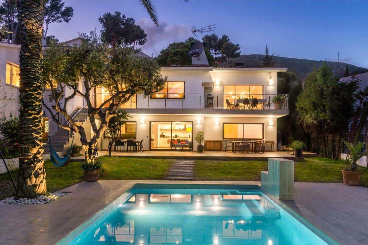 Villa Bella Vista Castelldefels Eksteriør bilde